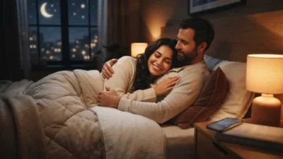 Good night message for her with sweet words of love, care, romance, and peaceful dreams