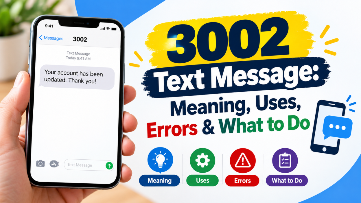 3002 text message meaning, uses, errors, and what to do
