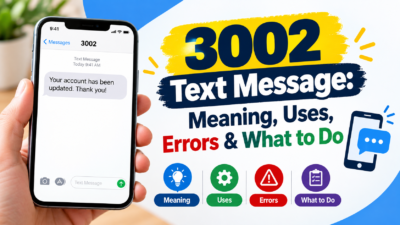 3002 text message meaning, uses, errors, and what to do