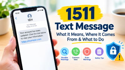 1511 text message meaning, where it comes from, and what to do when you receive an unfamiliar message