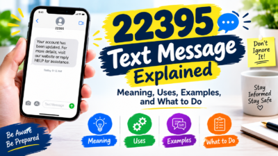 22395 Text Message explained with meaning, uses, examples, and what to do