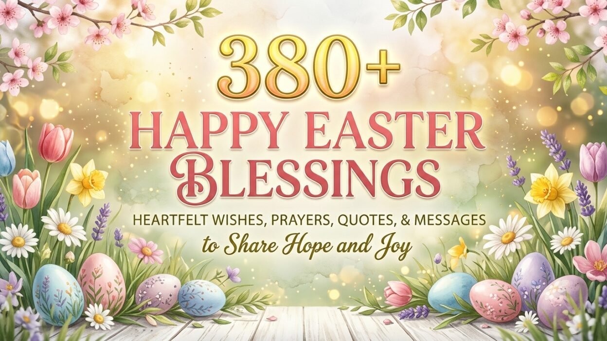 380+ Happy Easter blessings with heartfelt wishes, prayers, and inspirational quotes