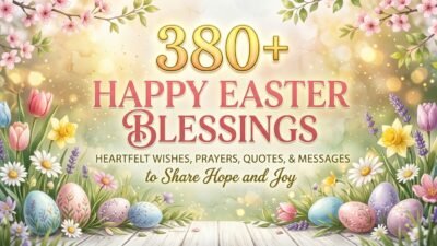 380+ Happy Easter blessings with heartfelt wishes, prayers, and inspirational quotes