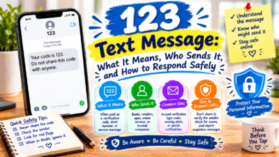 123 text message meaning, who sends it, and how to respond safely to unfamiliar texts and potential scams