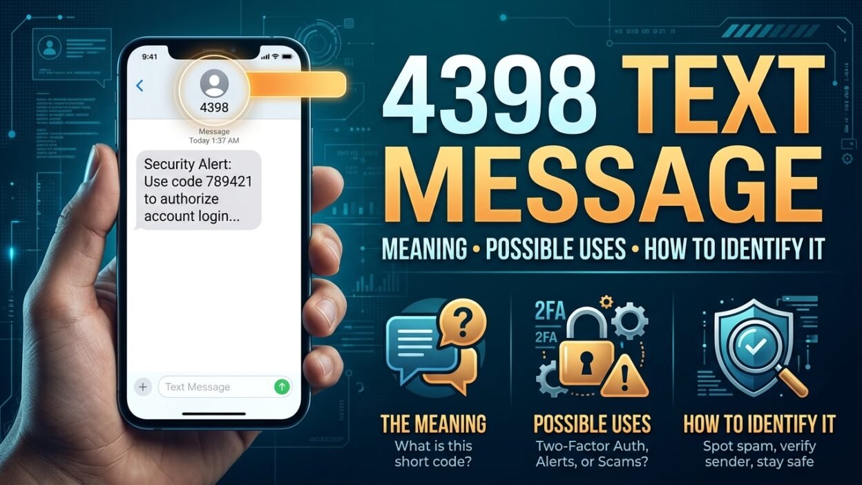 4398 text message meaning, possible uses, and tips for identifying unfamiliar messages and checking their safety