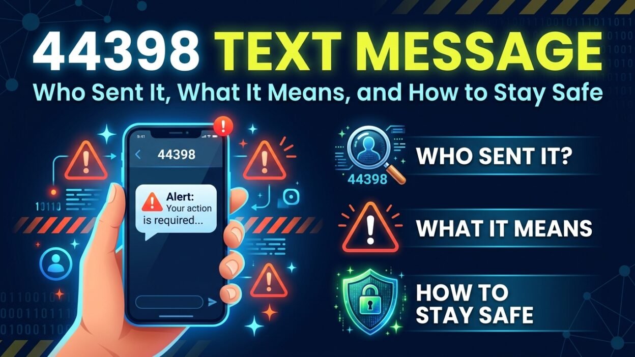 44398 text message meaning, who sent it, and safety tips for identifying unfamiliar texts and avoiding scams